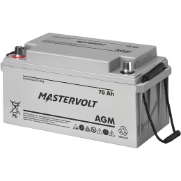 Аккумуляторная батарея Mastervolt AGM, 12 В, 70 АЧ (10267576)